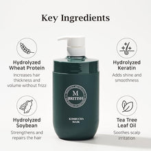 Load image into Gallery viewer, British M Kombucha Mask 750ml
