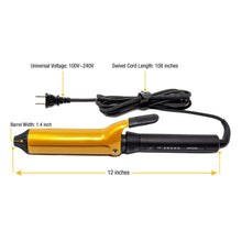 Load image into Gallery viewer, GLAMPALM CLIP IRON 1.4"