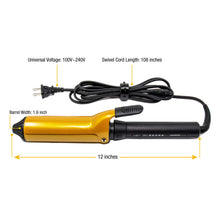 Load image into Gallery viewer, GLAMPALM CLIP IRON 1.6"