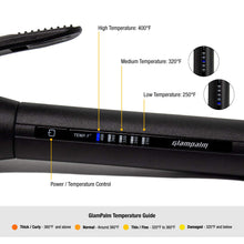 Load image into Gallery viewer, GLAMPALM CLIP IRON 1.6"