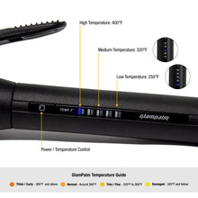 Load image into Gallery viewer, GLAMPALM CLIP IRON 1.2"