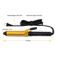 Load image into Gallery viewer, GLAMPALM CLIP IRON 1.2"