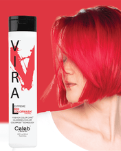 Load image into Gallery viewer, Vivid red Viral Hair – Colorwash