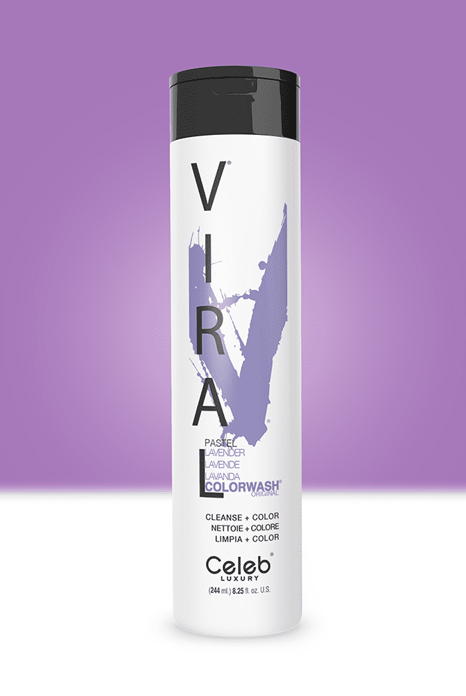 Pastel lavender Viral Hair Colorwash ssooniestyle