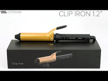 Load and play video in Gallery viewer, GLAMPALM CLIP IRON 1.2"