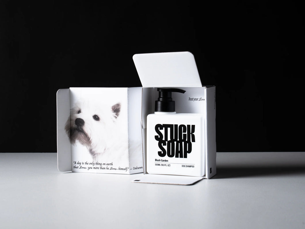 STUCK SOAP Blush Garden Dog Shampoo