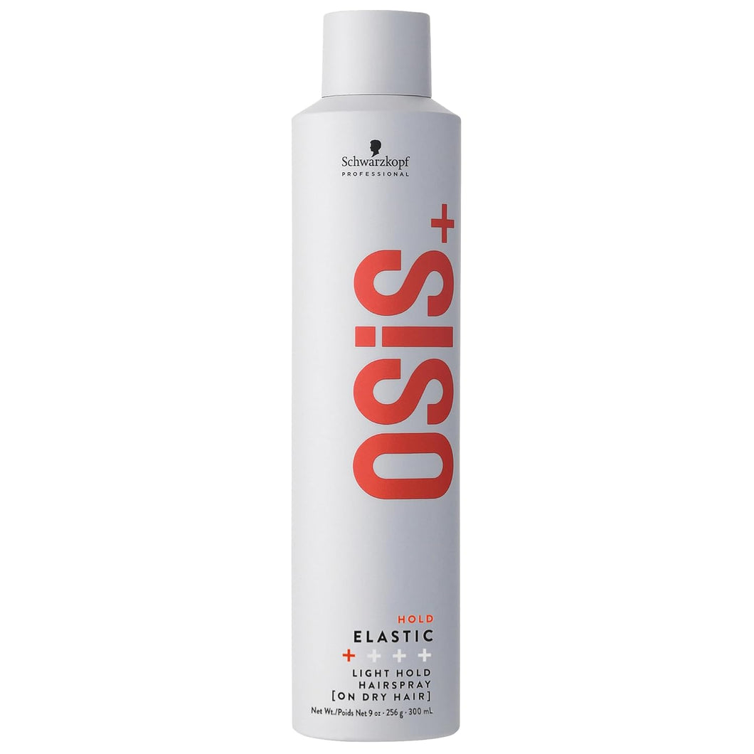 OSiS+ Elastic Light Hold Hairspray | Heat Protection and Shine All Hair Types
